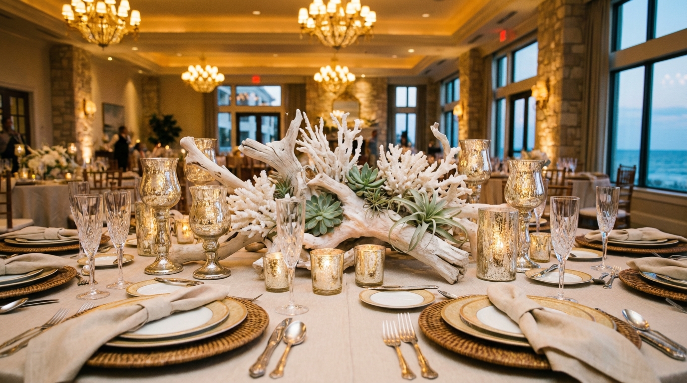Beach-Themed Wedding Reception Indoors: 15 Ideas That Actually Feel Luxe (Not Kitschy)