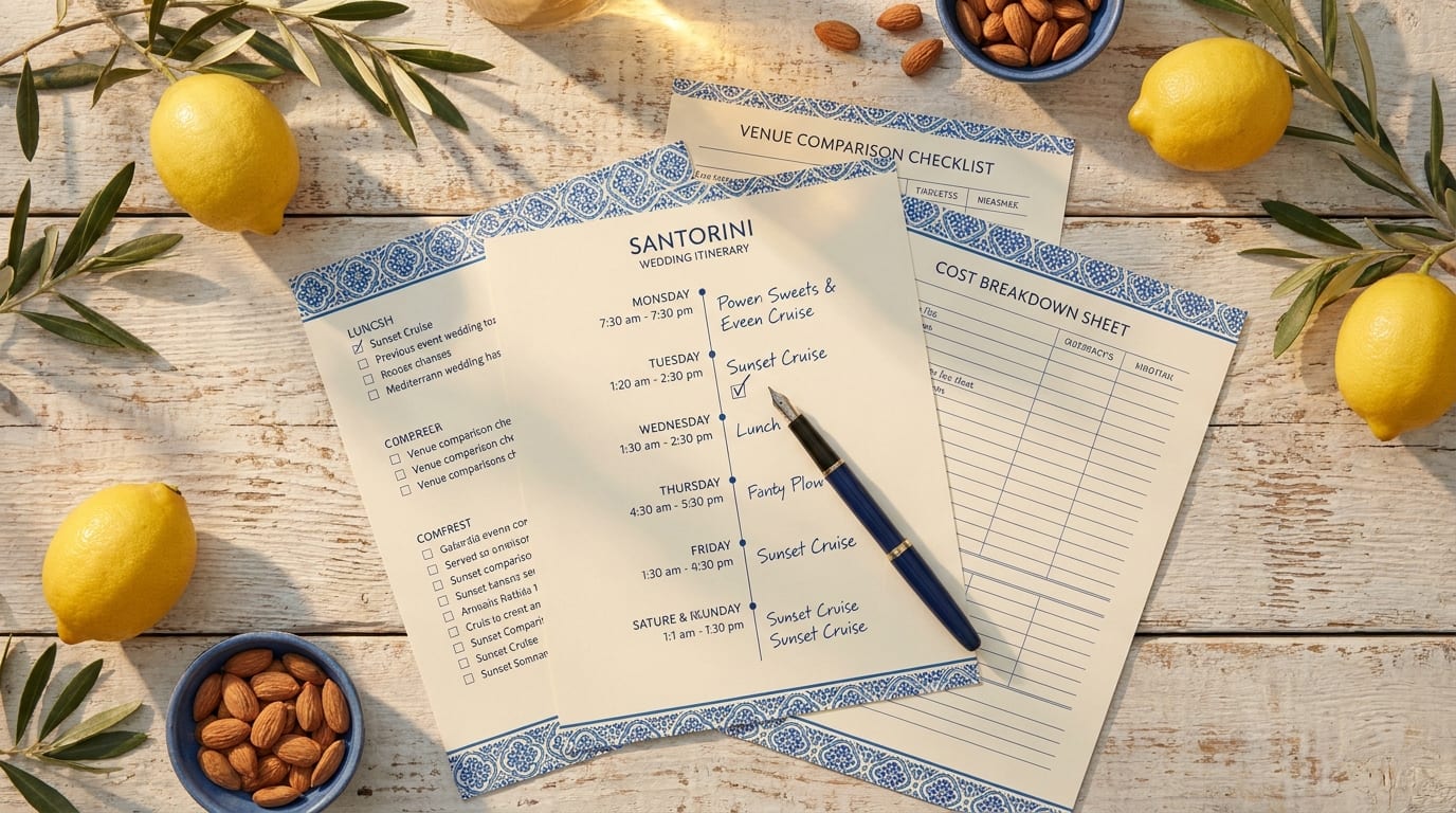 All-Inclusive Santorini Wedding Packages: What's Really Included (2026 Guide)