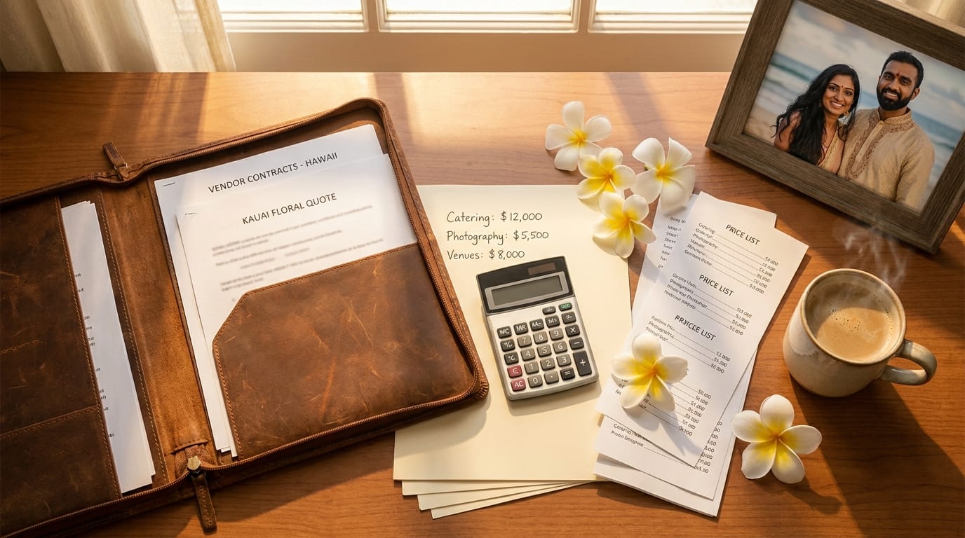 What Does a Full Hawaii Wedding Vendor Team Actually Cost?