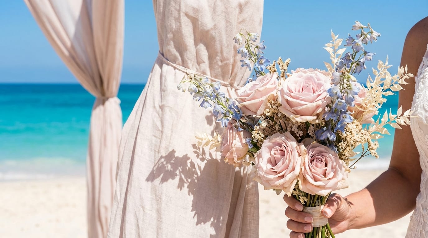 What Colors Should You Avoid at a Beach Wedding?