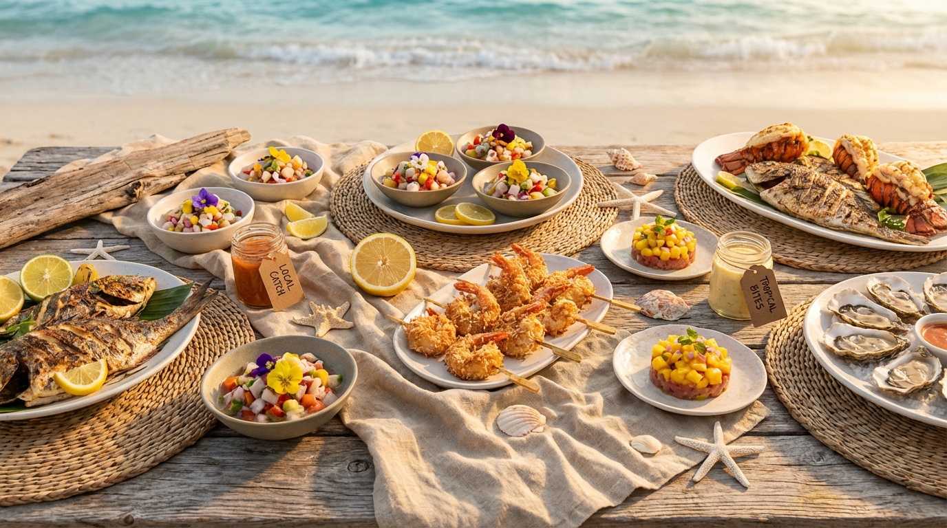 Beach Wedding Menu Ideas: 25 Dishes Your Guests Will Actually Rave About