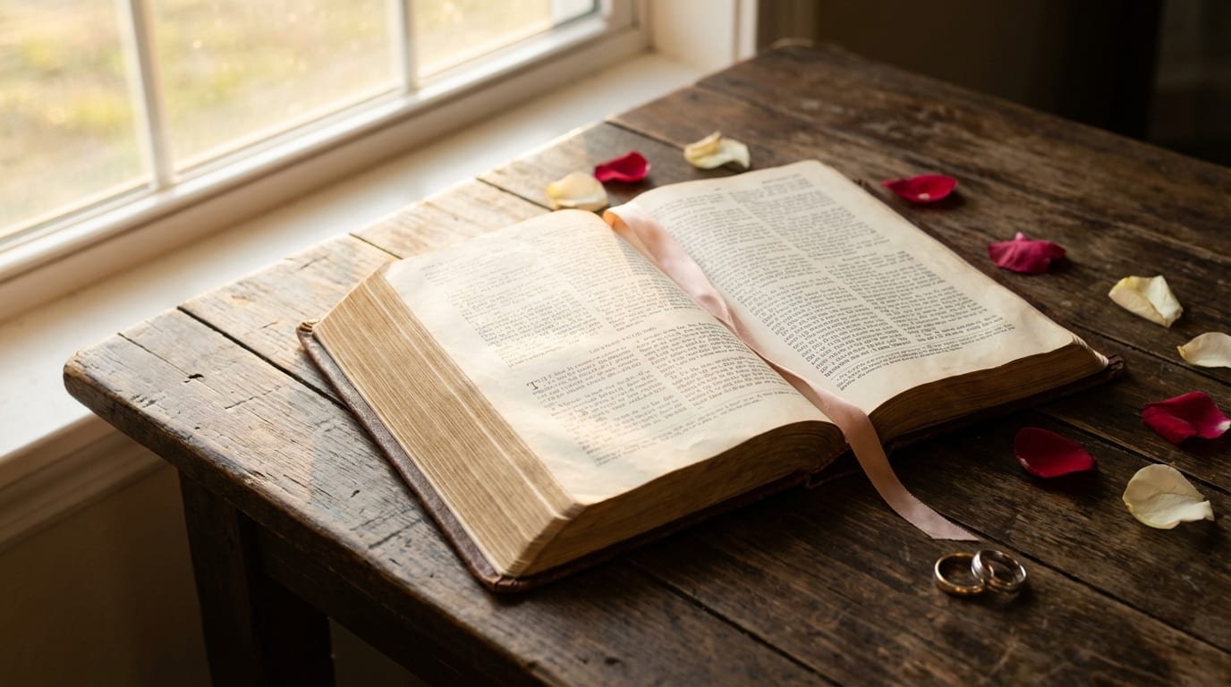Bible Verses for Wedding Ceremonies: 18 Beautiful Scriptures Organized by Theme
