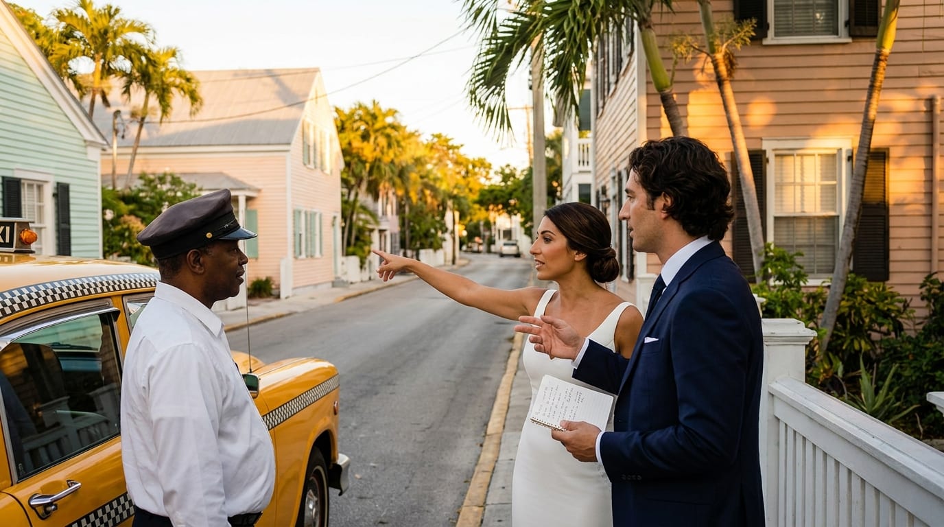 DB Taxi Key West: What Couples Need to Know for Their Wedding Day