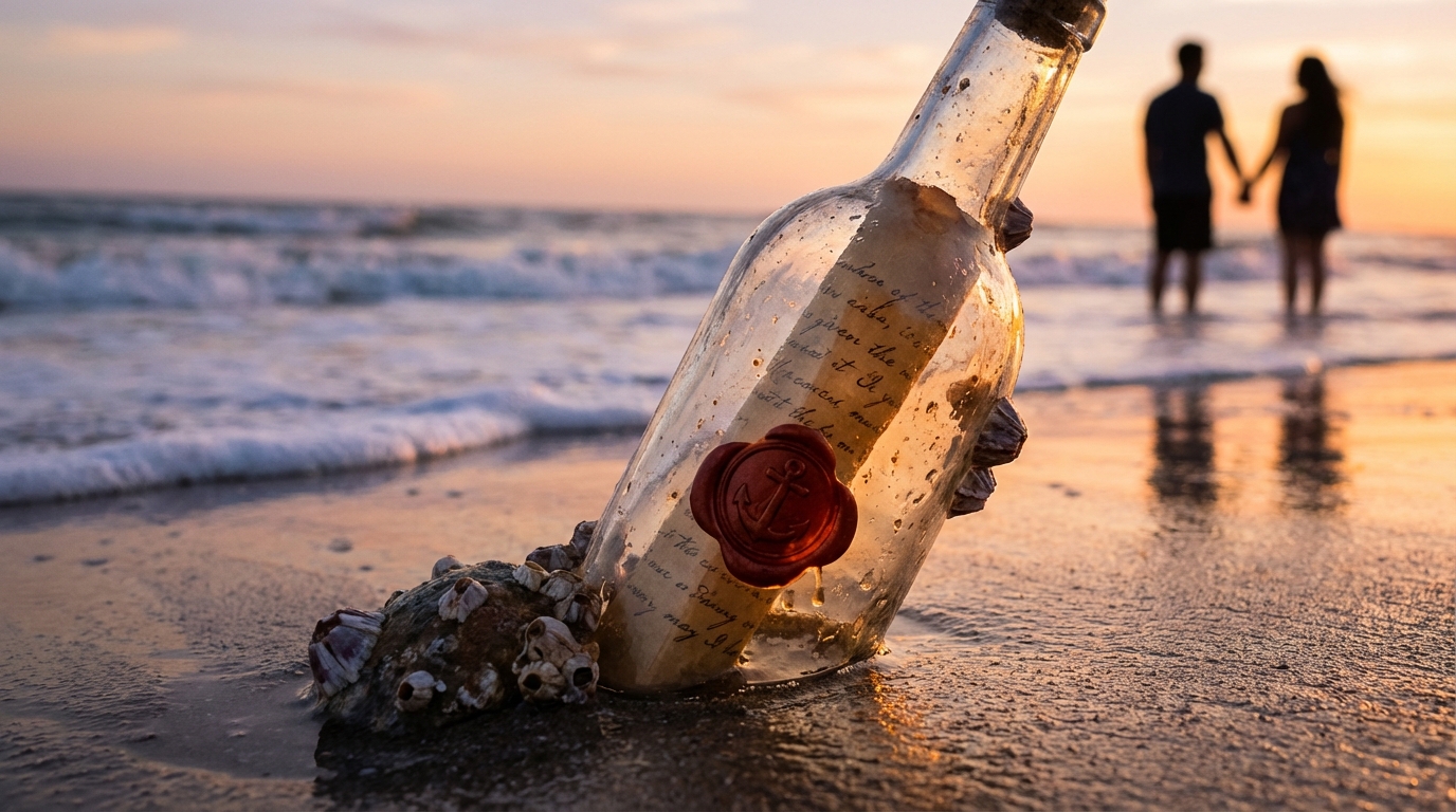 Message in a Bottle Beach Proposal: 12 Ideas to Make It Unforgettable