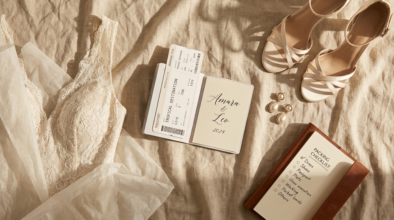 Destination Wedding Packing Checklist: Everything You Need (And Nothing You Don't)