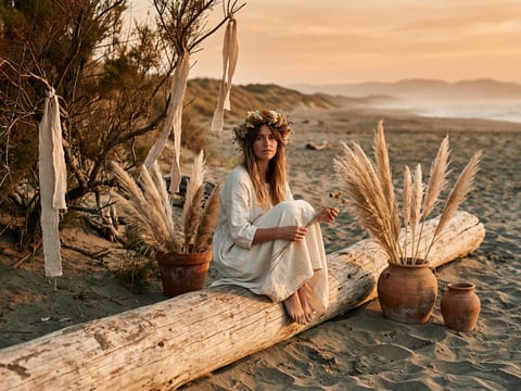 Bohemian & free-spirited