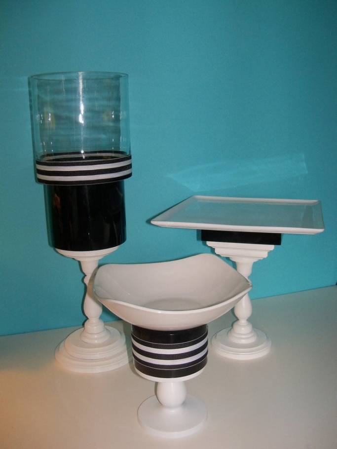 DIY Candy Buffet Jars on Pedestals — photo 3