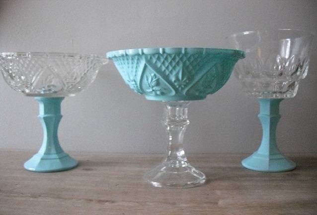 DIY Candy Buffet Jars on Pedestals — photo 1