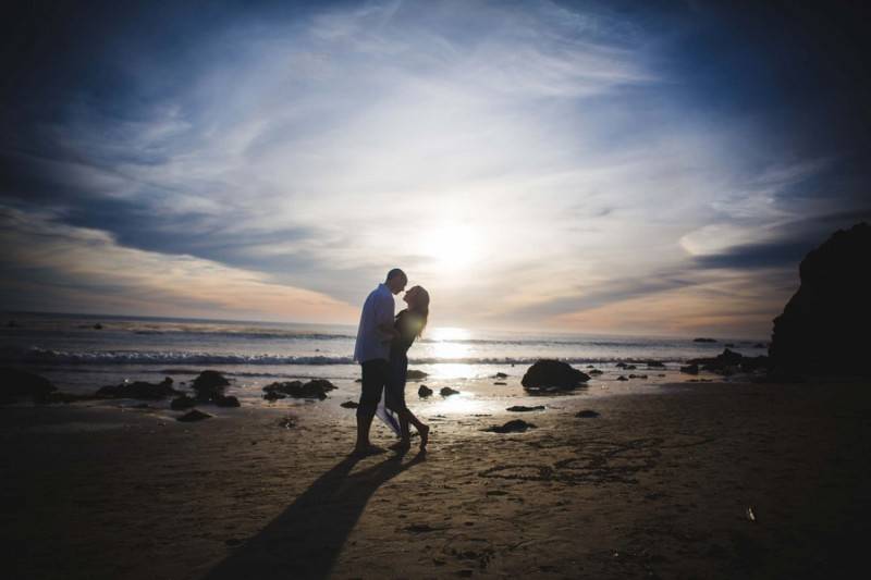 El Matador Beach & Placerita Canyon Engagement Shoot