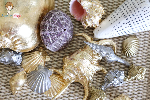 DIY Gorgeous Gilded Seashell Decorations With Chrome Paint — photo 1