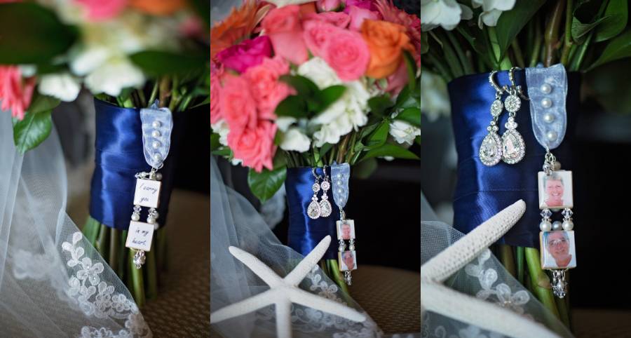 Pink and Navy Nautical Beach Wedding — photo 9