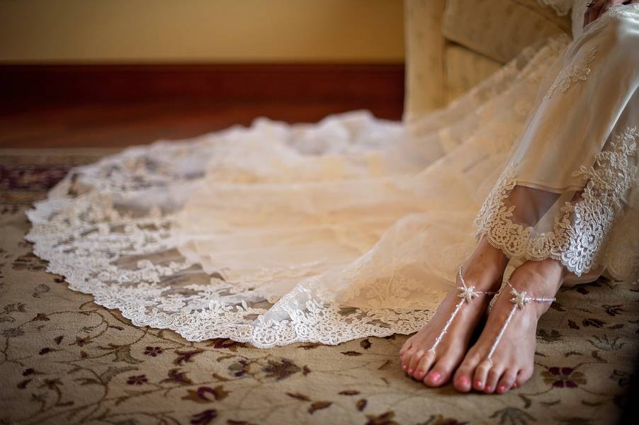 Pink and Navy Nautical Beach Wedding — photo 26