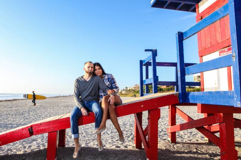 The Sunrise And The Beach