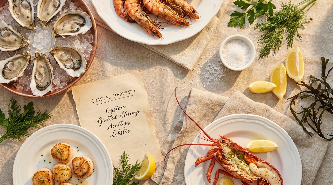Seafood Menu Ideas for a Beach Wedding: 15 Dishes Your Guests Will Rave About