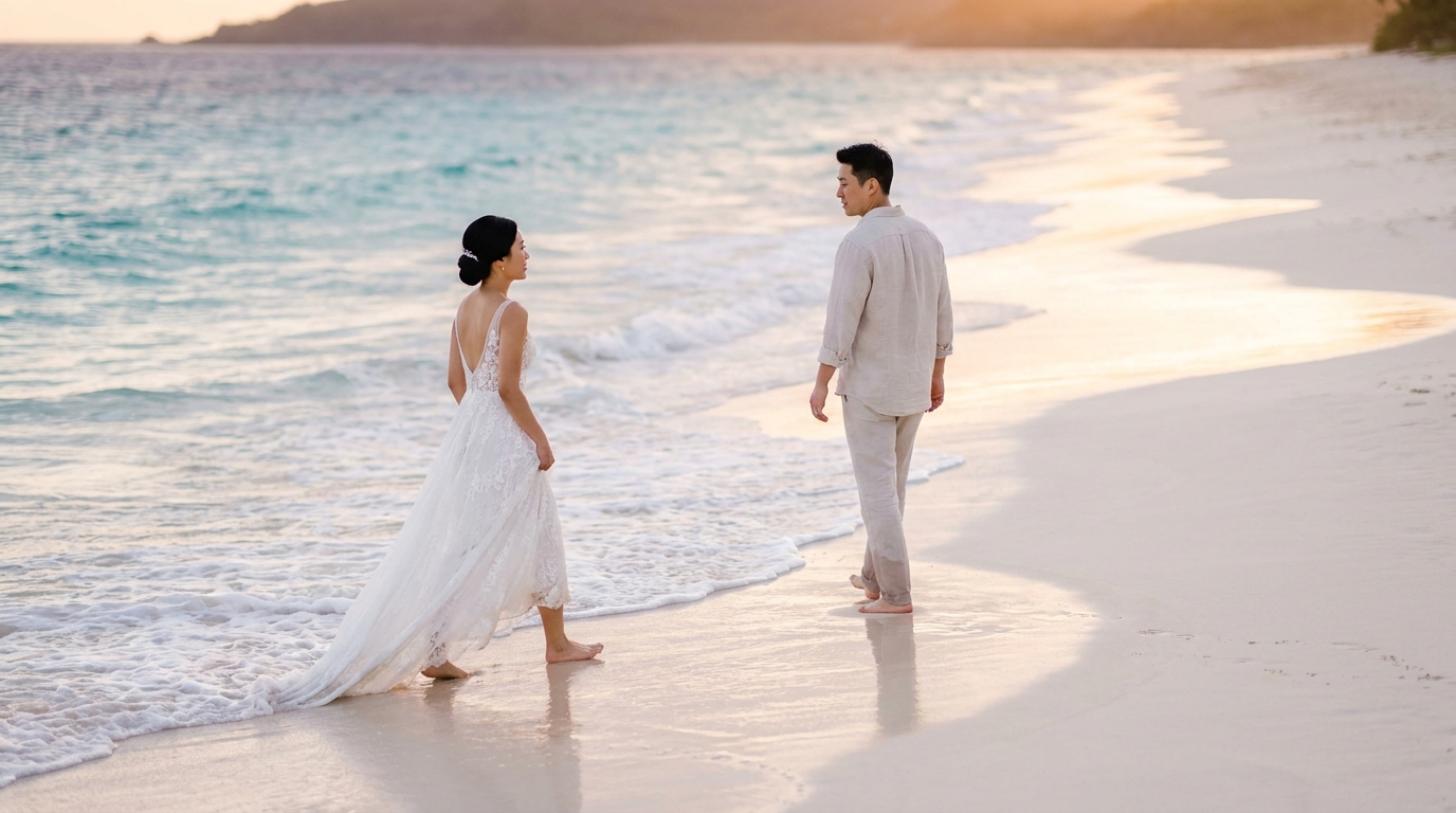 Should You Wear Shoes at All for a Beach Wedding?